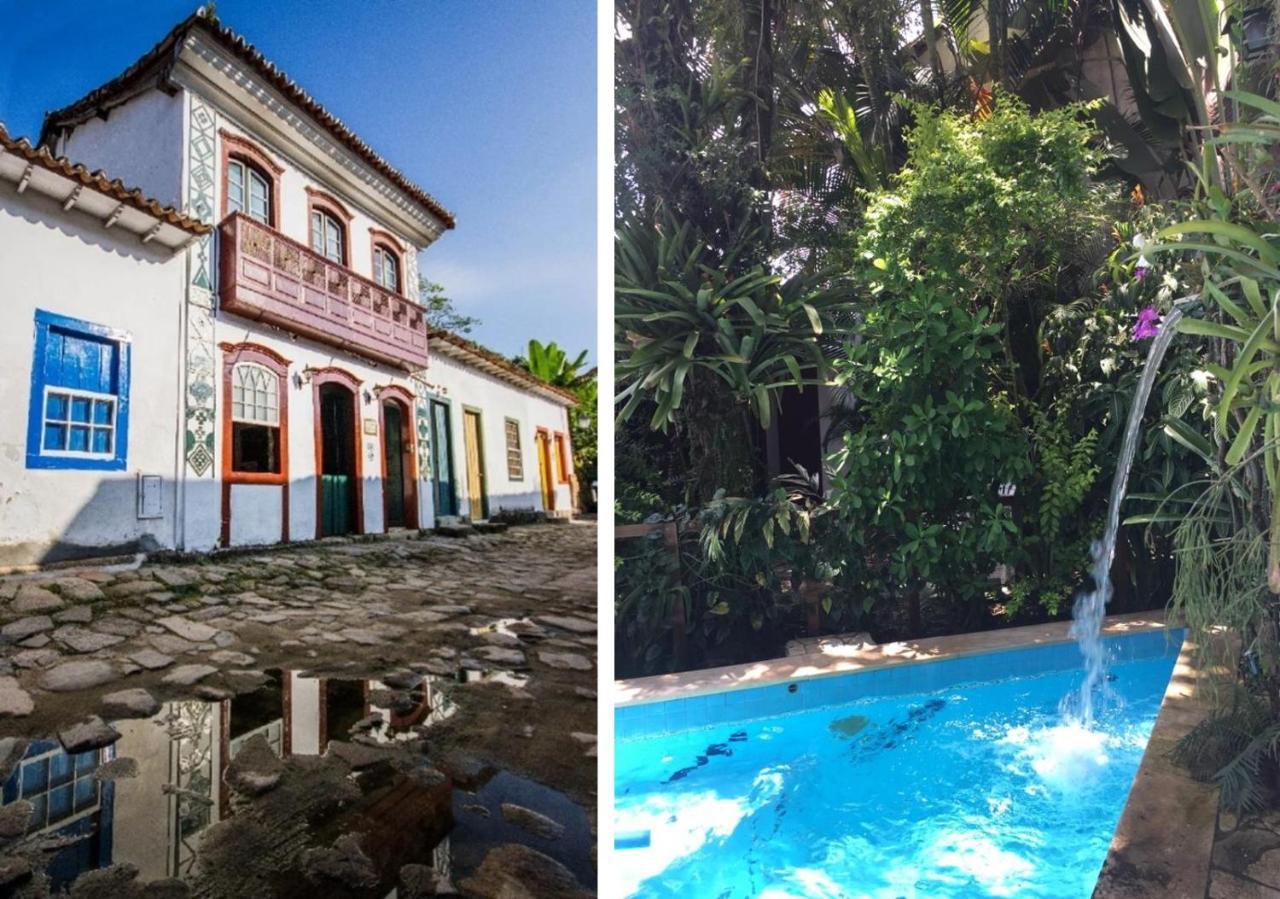 Pousada Arte Colonial - Casarao Historico Do Sec XVIII - Lancha Propria Парати Екстериор снимка