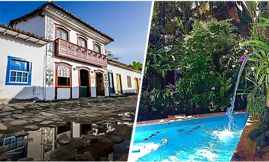 Pousada Arte Colonial - Casarao Historico Do Sec XVIII - Lancha Propria Парати Екстериор снимка